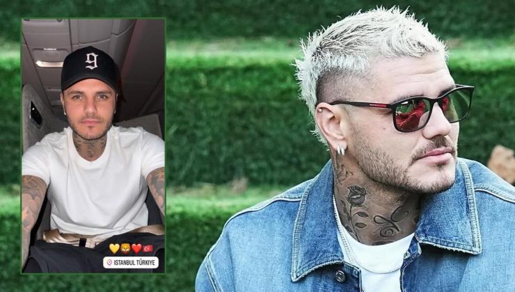 Sözleşmesi askıya alınmıştı! Icardi Galatasaray-Fenerbahçe derbisi için İstanbul'da
