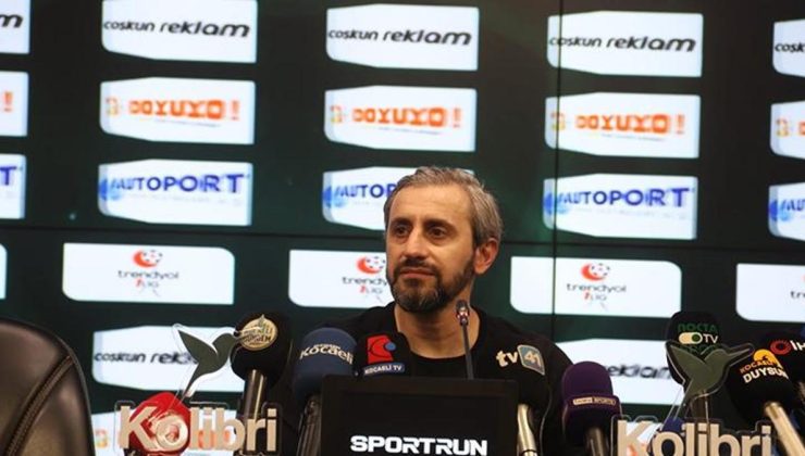 Serkan Özbalta: Play-off hedefimiz var