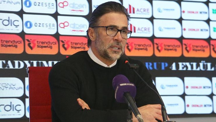 Sivasspor Teknik Direktörü Ömer Erdoğan: Beşiktaş taraftarının seviyesine düşmeyeceğim!