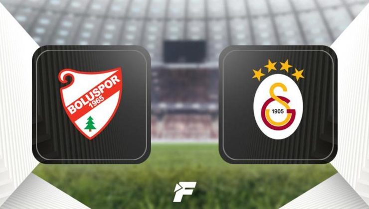 CANLI |Boluspor-Galatasaray maçı ne zaman, saat kaçta, hangi kanalda? (Muhtemel 11'ler)