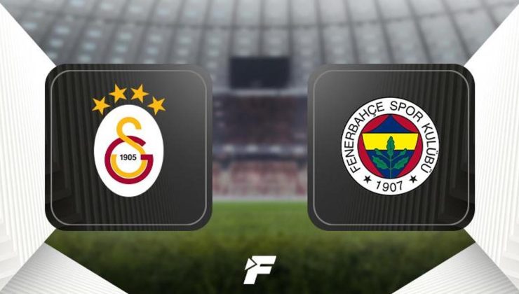 CANLI |  Galatasaray – Fenerbahçe maçı Canlı Anlatım – GS FB derbi kadroları, skoru ve istatistikleri (Galatasaray Fenerbahçe yayın bilgileri)