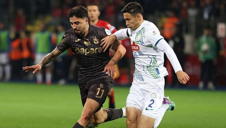 Trabzonspor – Çaykur Rizespor maçı Canlı Anlatım – TS Rizespor, skoru ve istatistikleri (Trabzonspor – Çaykur Rizespor yayın bilgileri)