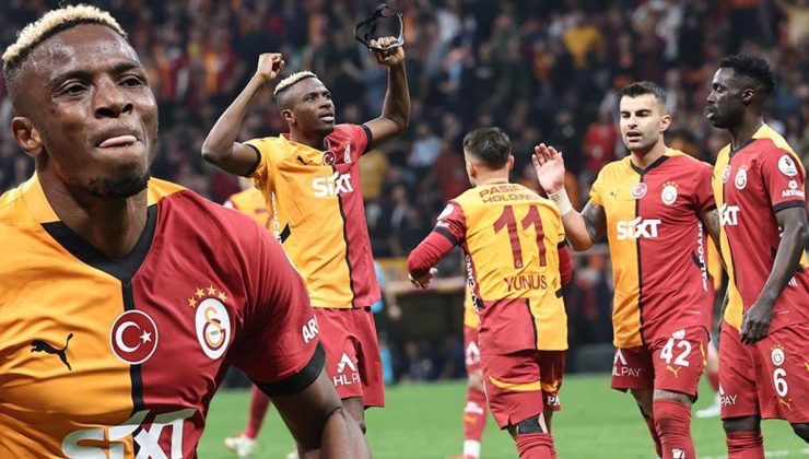 (ÖZET) Galatasaray – Antalyaspor maç sonucu: 4-0 | Osimhen resital yaptı, maç fazlasıyla fark 10 oldu!