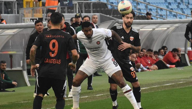 Adanaspor – Fatih Karagümrük maç sonucu: 1-2