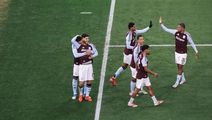 Aston Villa, Club Brugge'ü devirdi ve Devler Ligi'nde çeyrek finale yükseldi!