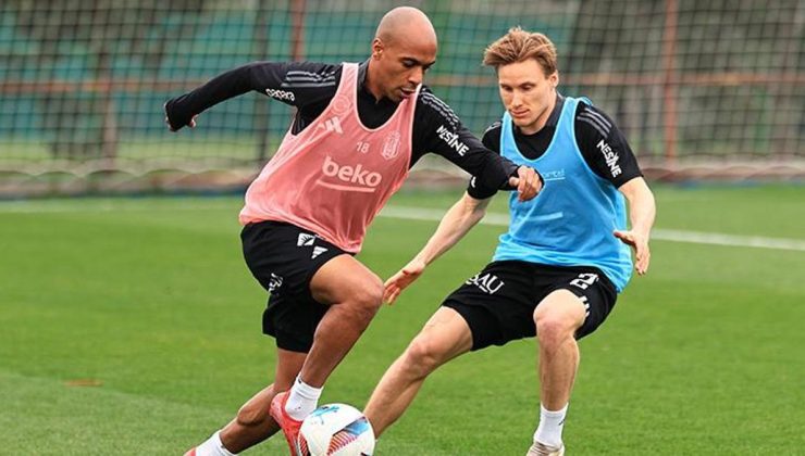 Beşiktaş kondisyon ve taktik çalıştı
