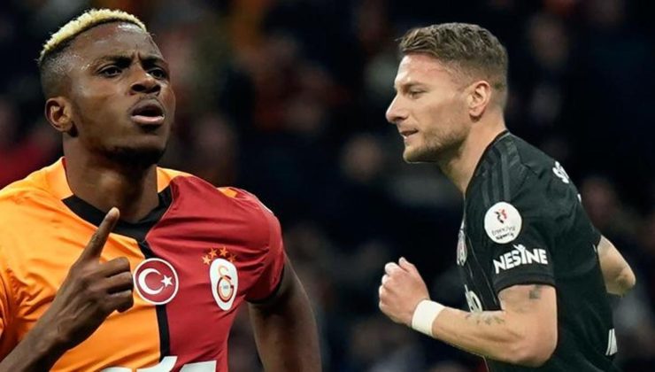Beşiktaş'ta Immobile Galatasaray'da Osimhen!