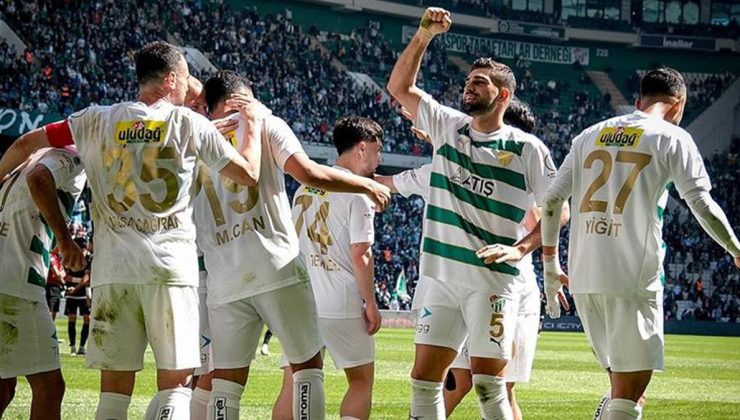 Bursaspor puan farkını yeniden açtı!