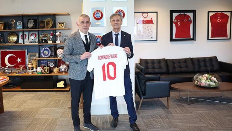Dominique Blanc'dan İbrahim Hacıosmanoğlu'na ziyaret