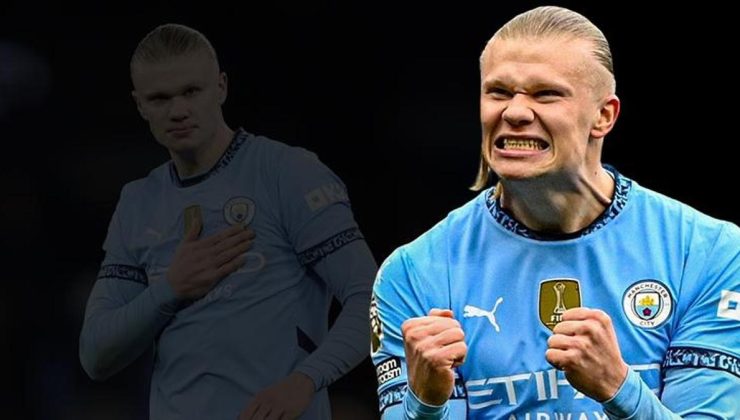 Erling Haaland 'Premier Lig'in kralı benim' dedi! 11 dakikada tarihe geçti…