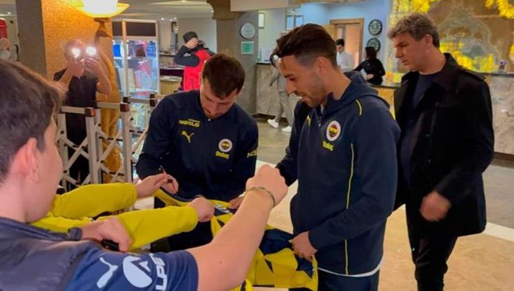Fenerbahçe'ye Bodrum'da coşkulu karşılama!