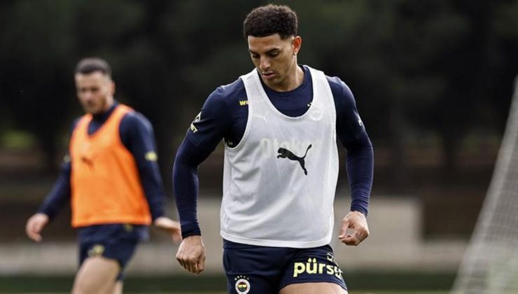 Fenerbahçe'ye müjdeli haber! Geri döndü, antrenmana çıktı