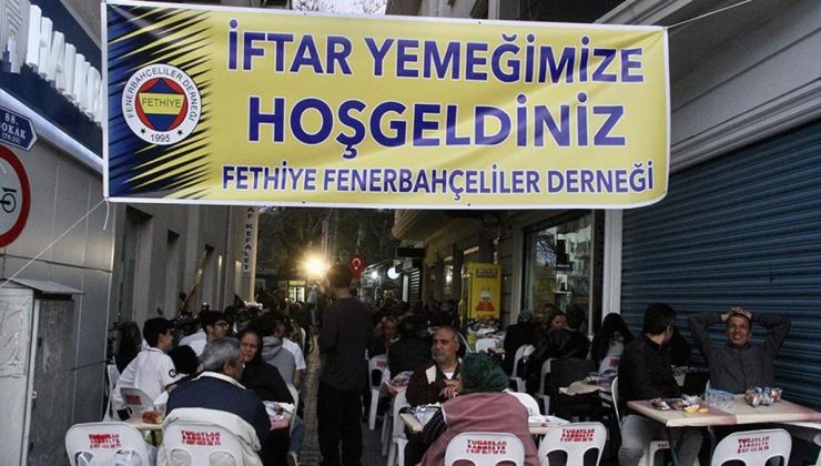Fethiye Fenerbahçeliler Derneğince iftar programı düzenlendi