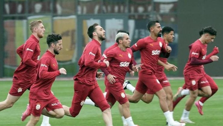Galatasaray, Beşiktaş maçı hazırlıklarını sürdürdü