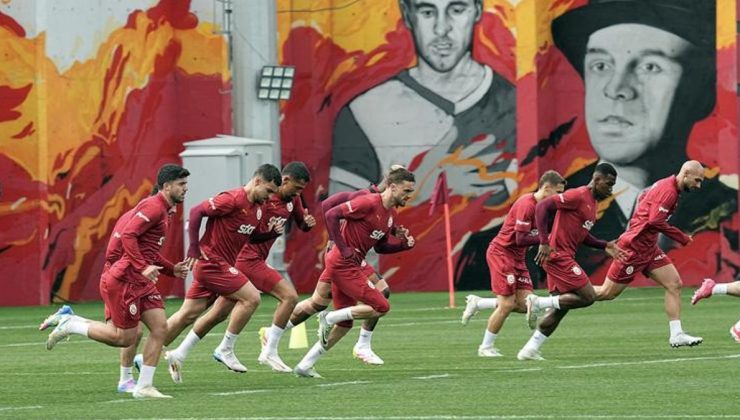 Galatasaray derbi hazırlıklarına başladı