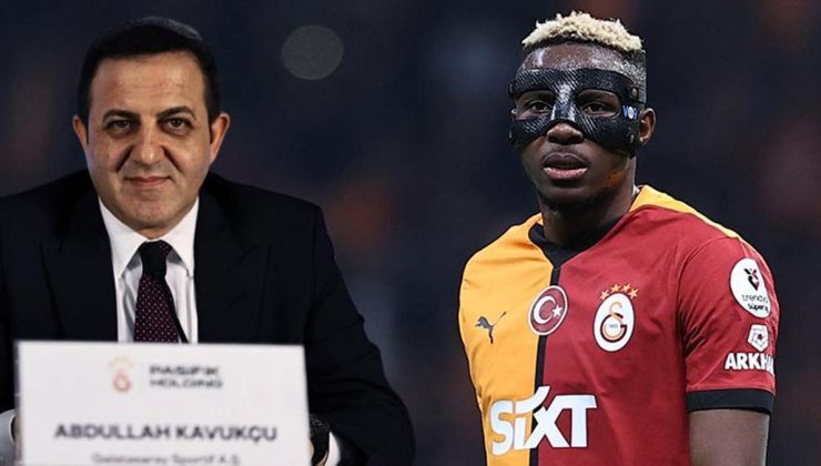 Galatasaray'da Abdullah Kavukcu'dan taraftarlarını heyecanlandıran Osimhen açıklaması: Almamız hayal değil!