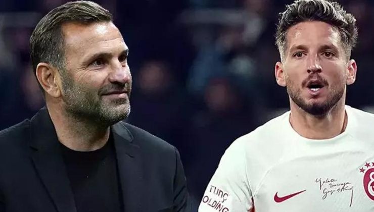 Galatasaray'da Okan Buruk'tan Mertens'e yeni teklif! Son karar eşi Kat Kerkhofs'un