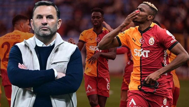 Galatasaray'da Okan Buruk'un dalya gecesi! Gözler Osimhen'de