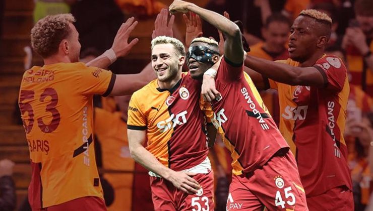 Galatasaray'da Osimhen ve Barış Alper kasırgası: Durmaya niyetleri yok! Antalyaspor maçına da damga vurdular