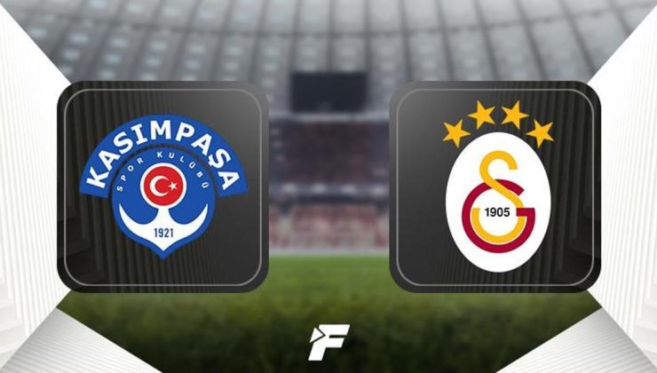 Kasımpaşa – Galatasaray maçı ne zaman, saat kaçta ve hangi kanalda? (Muhtemel ilk 11'ler)