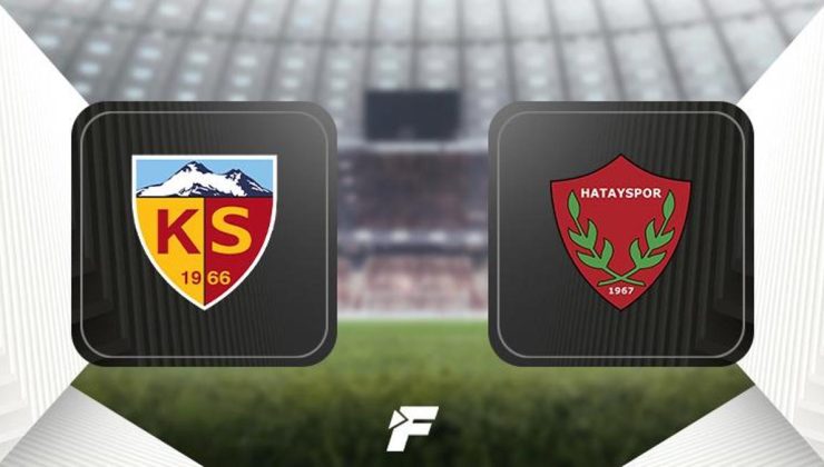 Kayserispor-Hatayspor maçı ne zaman, saat kaçta, hangi kanalda canlı yayınlanacak? (Muhtemel 11'ler)