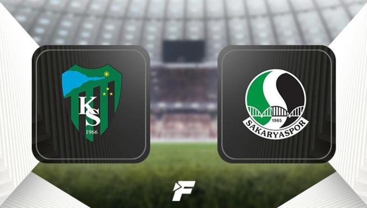 Kocaelispor-Sakaryaspor maçı ne zaman, saat kaçta, hangi kanalda canlı yayınlanacak? (TFF 1.Lig)