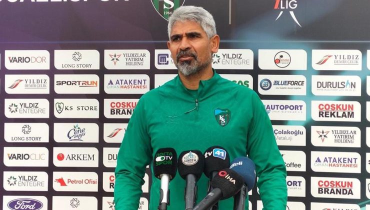 Kocaelispor Teknik Direktörü İsmet Taşdemir: Zor bir maç bizi bekliyor
