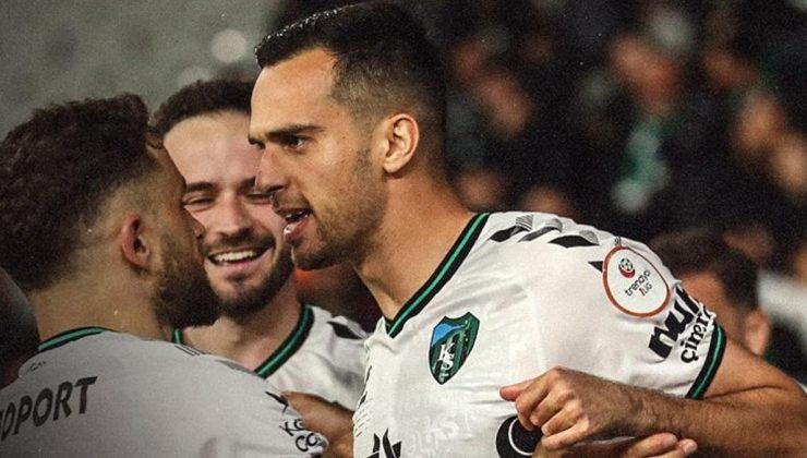 Kocaelispor'un üç puan hasreti 5 maça çıktı