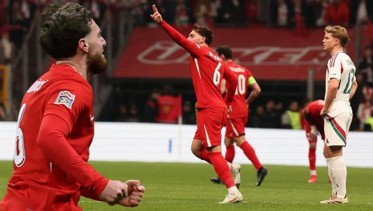 Milli Takımımızda Orkun Kökçü sahnede! Yine ceza sahası dışından affetmedi