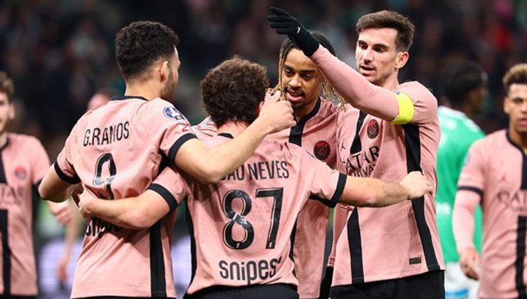 Paris Saint-Germain'in şampiyonluğuna 1 puan kaldı