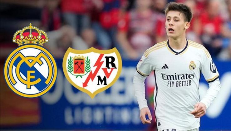 Real Madrid-Rayo Vallecano maçı ne zaman, saat kaçta, hangi kanalda canlı yayınlanacak? Arda Güler ilk 11'de oynayacak mı?