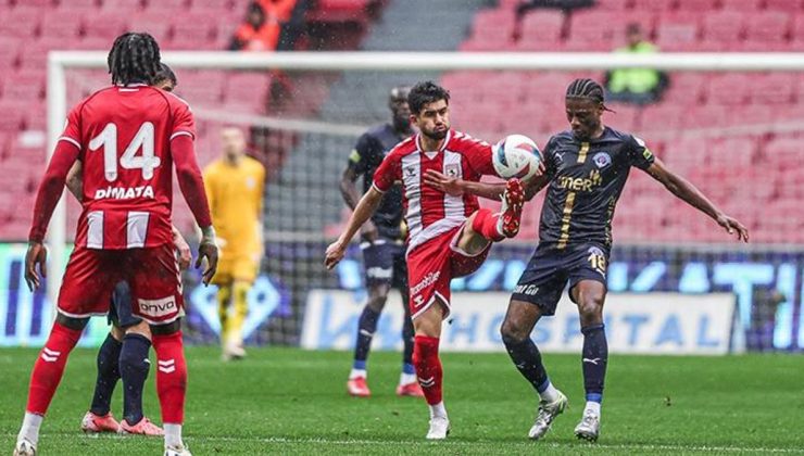 Samsunspor ilk yarıyı arıyor
