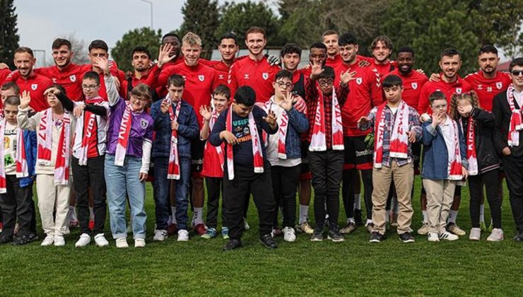 Samsunspor'a 'özel' moral
