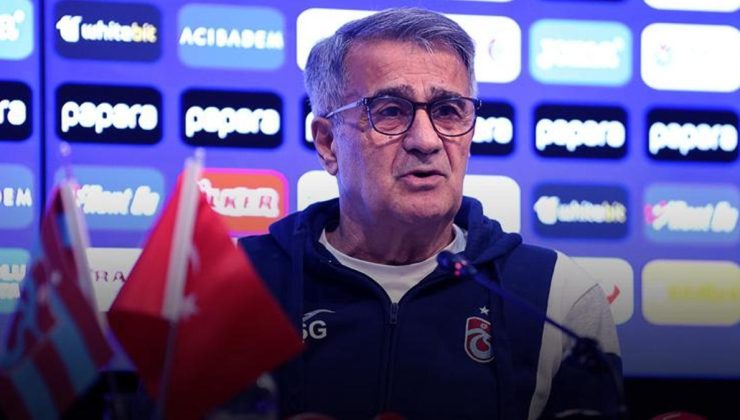 Şenol Güneş, Trabzonspor'un hedefini açıkladı: Sapla samanı karıştırmamak lazım