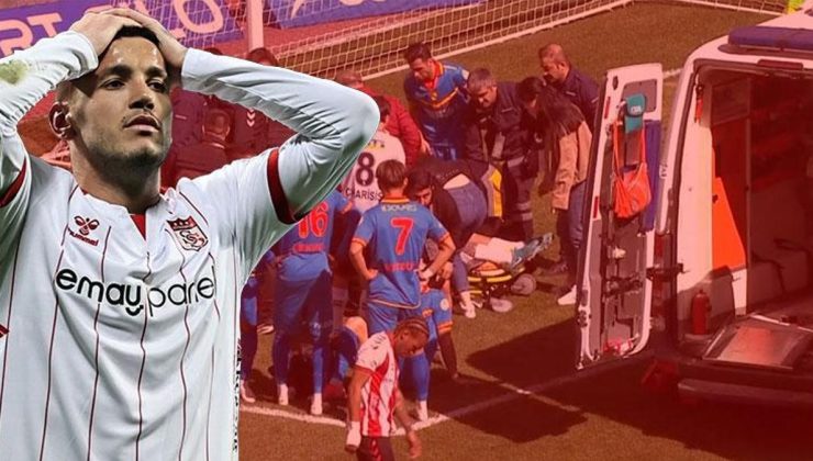 Sivasspor – Göztepe maçında korkutan anlar! Rey Manaj için ambulans sahaya girdi