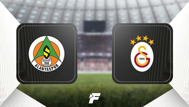 CANLI | Alanyaspor – Galatasaray maçı Canlı Anlatım – Alanya GS kadroları, skoru ve istatistikleri (Alanyaspor Galatasaray yayın bilgileri)