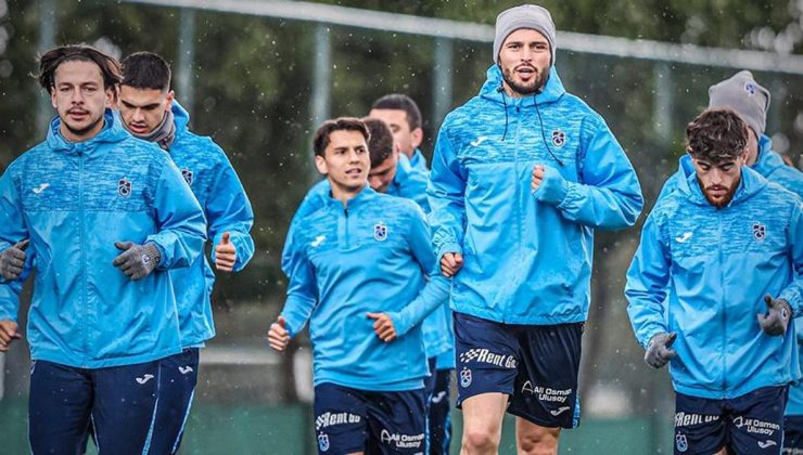 Trabzonspor, Göztepe maçının hazırlıklarına devam etti