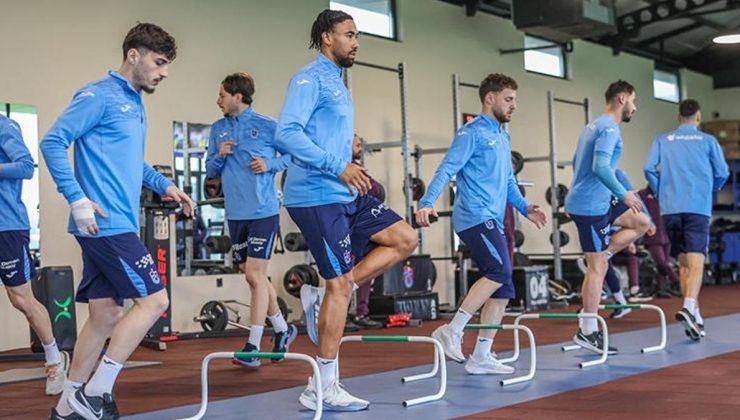 Trabzonspor, Göztepe mesaisini sürdürüyor