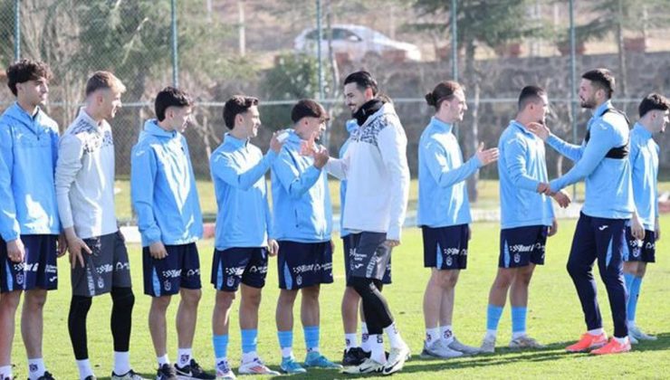 Trabzonspor Hatay maçına hazırlanıyor