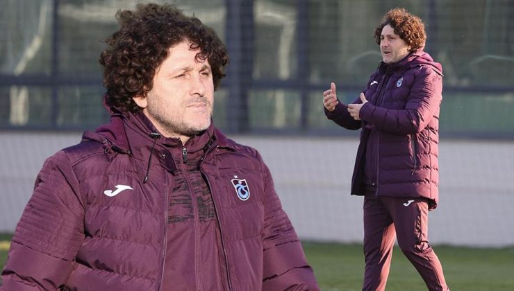 Trabzonspor'da teknik direktör Fatih Tekke, ilk antrenmanına çıktı