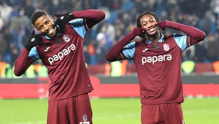 Trabzonspor'u taşıyan ikili: Banza ve Cham