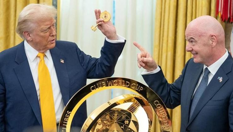 Trump ve Infantino 2025 FIFA Kulüpler Dünya Kupası’nı birlikte tanıttı!