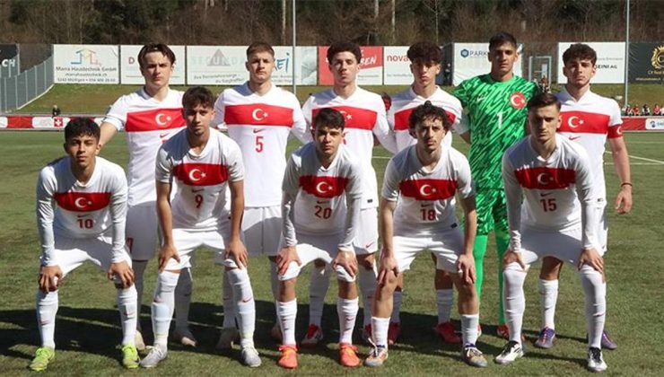U-17 Milli Takım'ı İsviçre karşısında mağlup