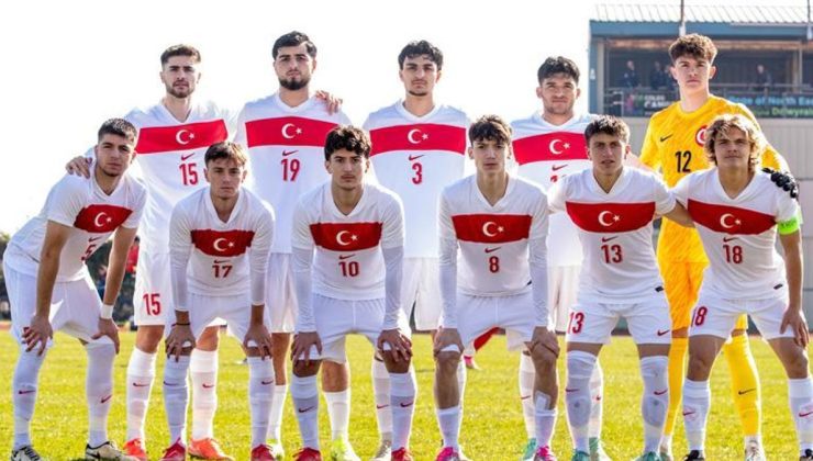 U19 Milli Takımımız, İngiltere'de puanı kaptı
