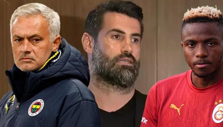 Volkan Demirel Mourinho'nun geleceğini açıkladı! 'Galatasaray Osimhen'i alamaz'