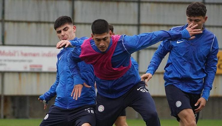 Çaykur Rizespor'da Eyüpspor hazırlıkları başladı