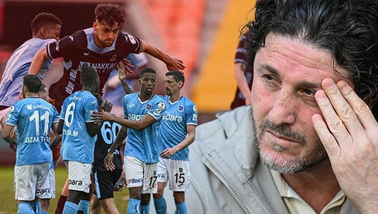 Adana Demirspor – Trabzonspor maçının ardından dikkat çeken yorum: Sadece 3 puan | Fatih Tekke'ye uyarı!