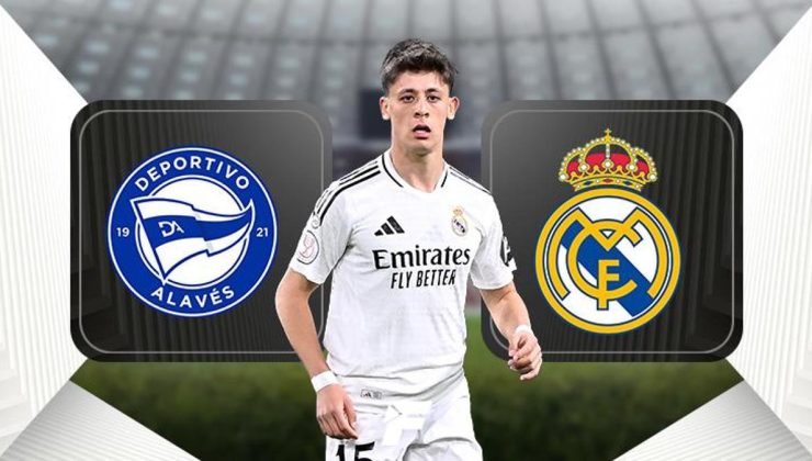 Alaves – Real Madrid maçında ilk 11'ler açıklandı: Arda Güler sürprizi
