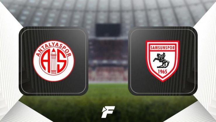 Antalyaspor – Samsunspor maçı (CANLI)