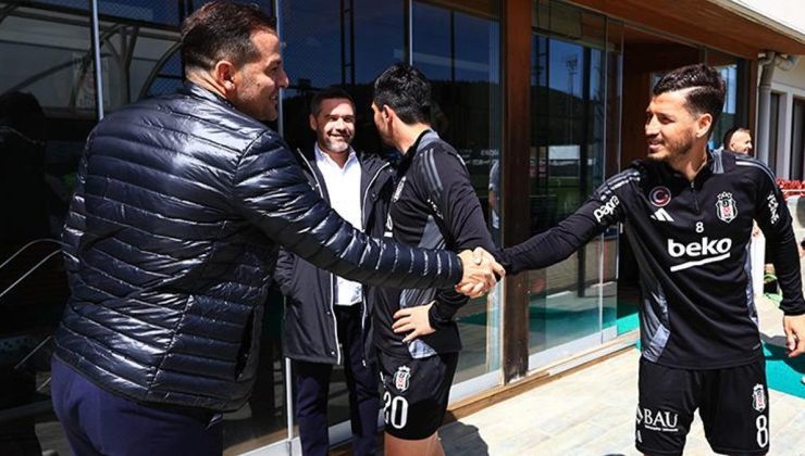 Beşiktaş antrenmanında Bobo sürprizi